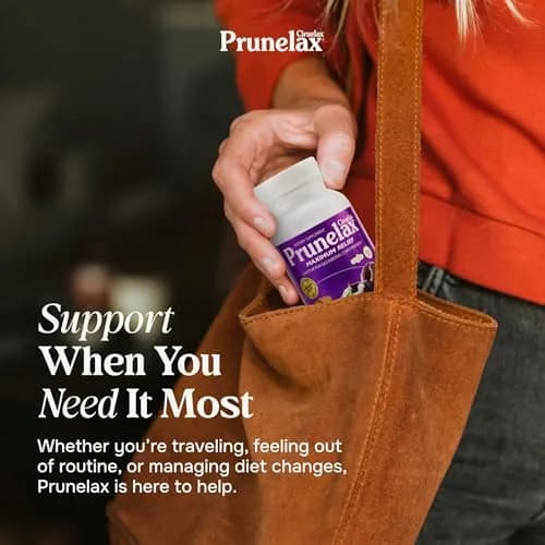 Prunelax Ciruelax Maximum Relief Laxative Tablets with Natural Senna for Occasional Constipation, Senna Extract, Vegan & Gluten-Free, Gentle Overnight Relief - 100ct thumbnail 7