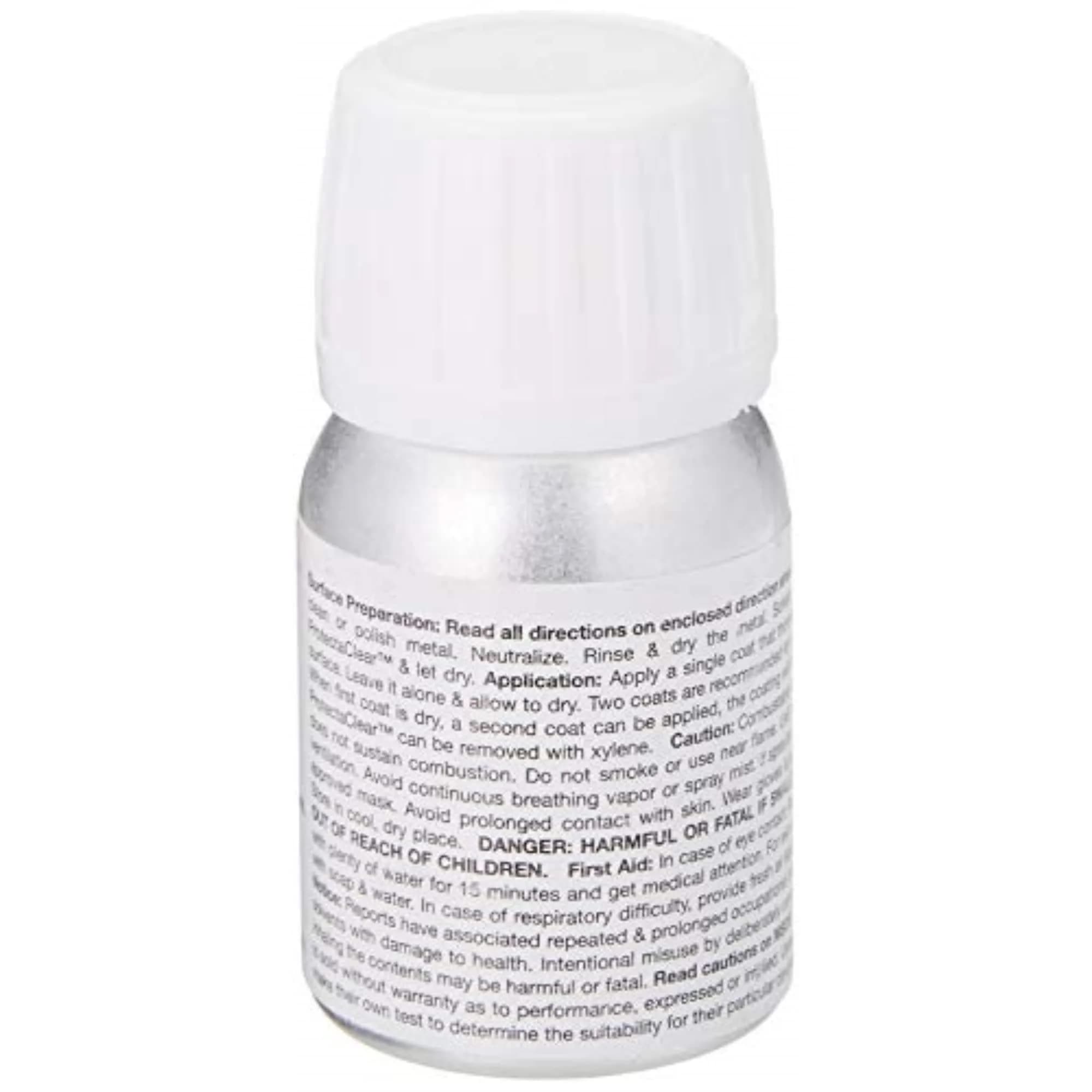 ProtectaClear Clear Protective Coating for Metal 1 oz (29.57 ml) | Seals Jewelry & Stops Skin Allergies - view 2