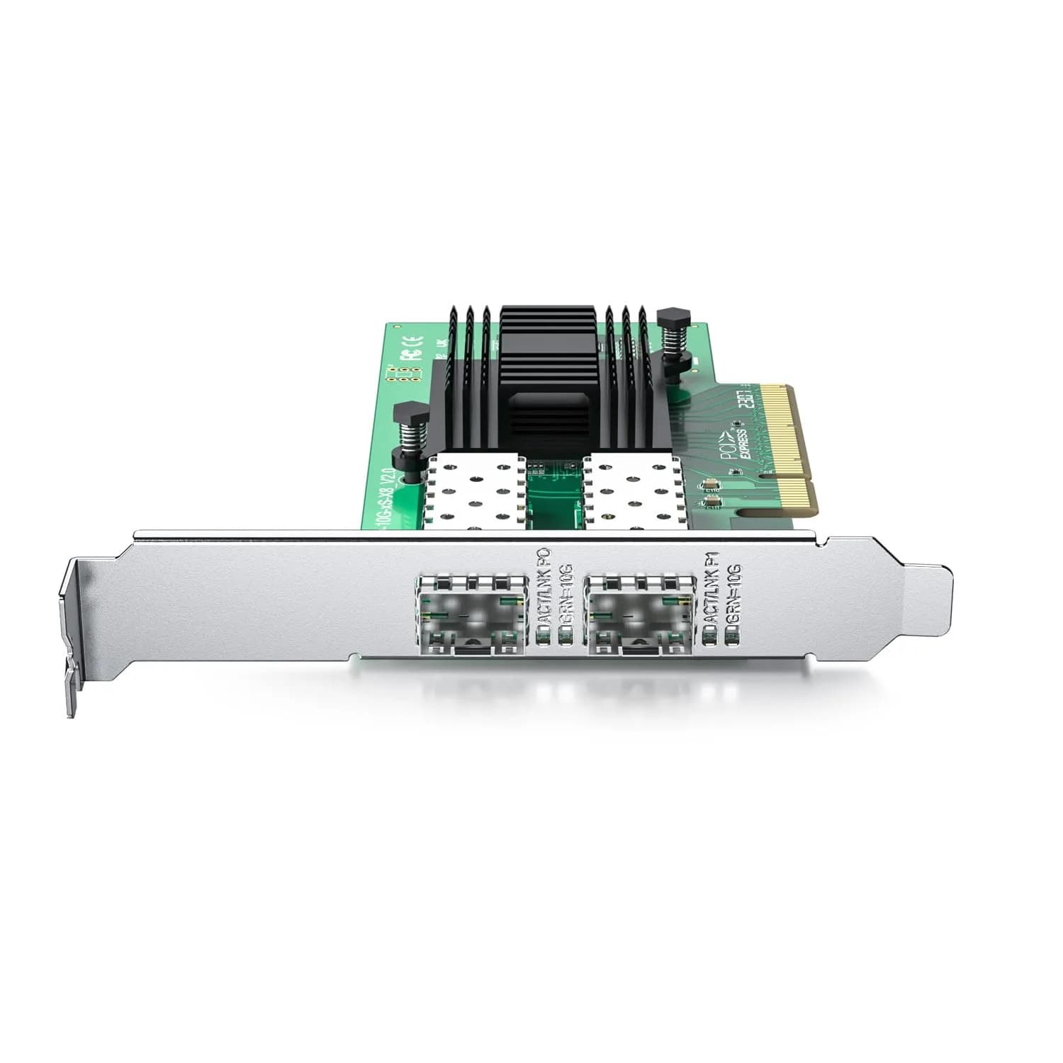 10Gtek Dual SFP+ Port 10Gb PCI-E NIC Network Card with Intel 82599ES Controller | PCIe X8 Lane Adapter - view 6