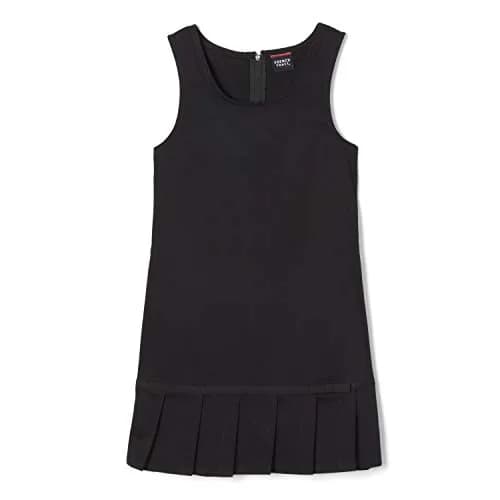 French Toast Girls' Ribbon Bow Pleated Jumper, Black, 6 | Classic School Uniform for Girls thumbnail 5