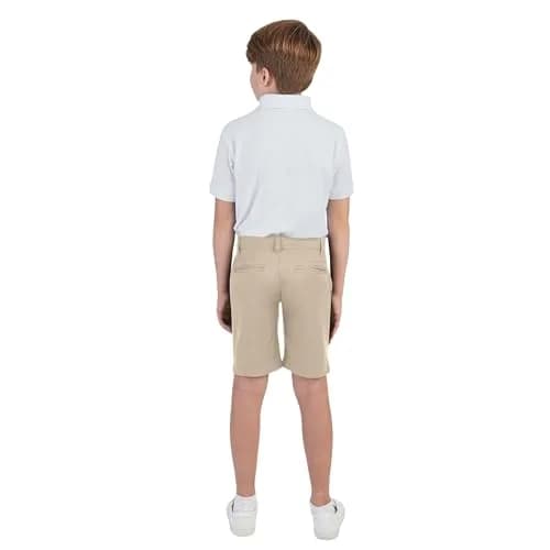 French Toast Unisex Kids Short Sleeve Pique Polo Shirt, Burgundy, 1416H | Breathable Cotton-Blend Uniform thumbnail 3