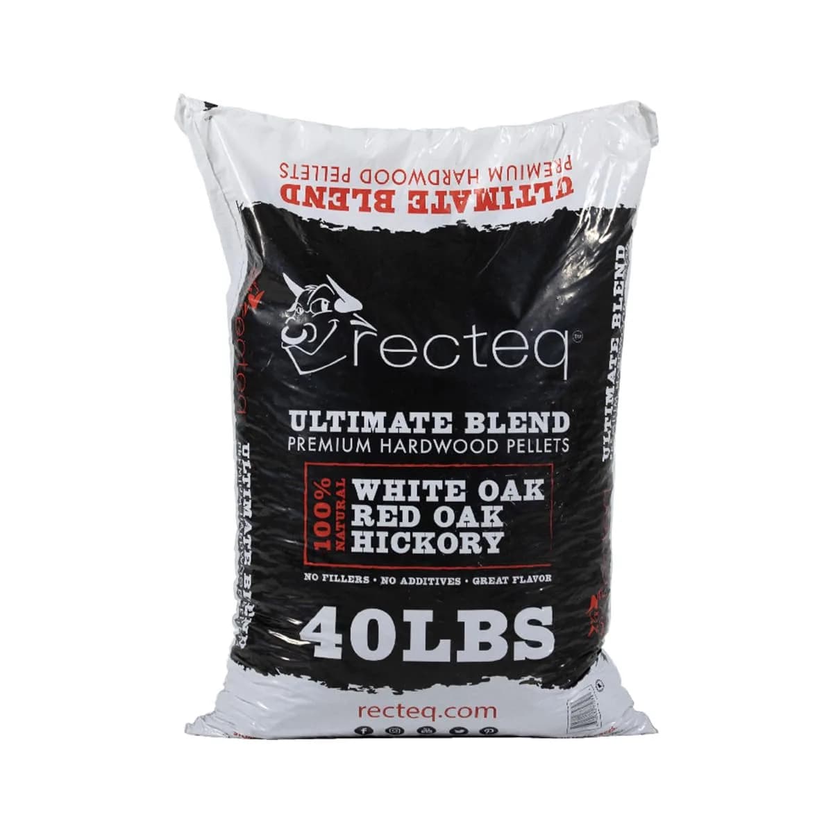 recteq Ultimate Blend Hardwood Pellets 40 lb | Natural Smoke Flavor for Grilling & Smoking - main product image