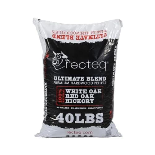 recteq Ultimate Blend Hardwood Pellets 40 lb | Natural Smoke Flavor for Grilling & Smoking thumbnail 1