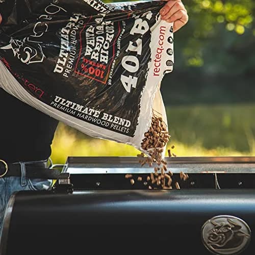 recteq Ultimate Blend Hardwood Pellets 40 lb | Natural Smoke Flavor for Grilling & Smoking thumbnail 3