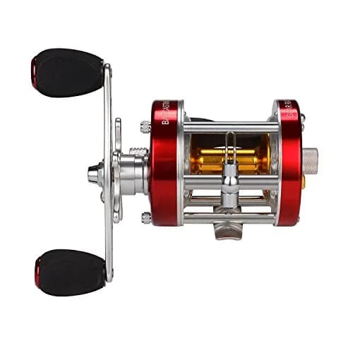 KastKing Rover Round Baitcasting Fishing Reel 60 Size Right Red 0.44 kg (15.5 oz) | Durable & Powerful for Freshwater and Saltwater thumbnail 2