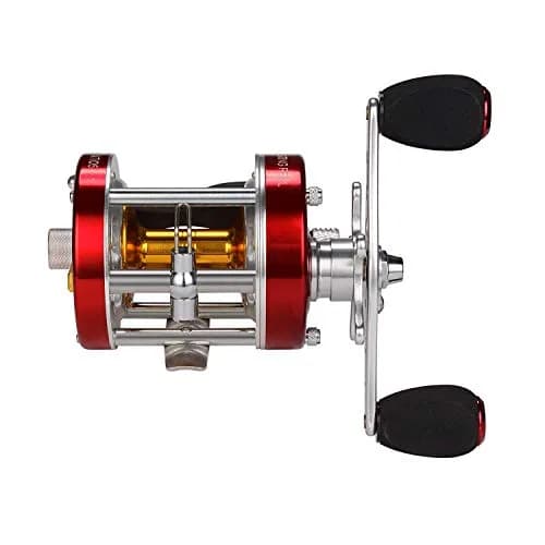 KastKing Rover Round Baitcasting Reel, 60 Size, Left, Red | Power & Durability for Fresh & Saltwater thumbnail 2