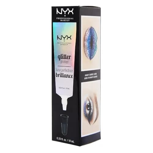 NYX PROFESSIONAL MAKEUP Glitter Primer 0.34 Fl Oz | Long-Lasting Glitter Hold for Face & Body thumbnail 1