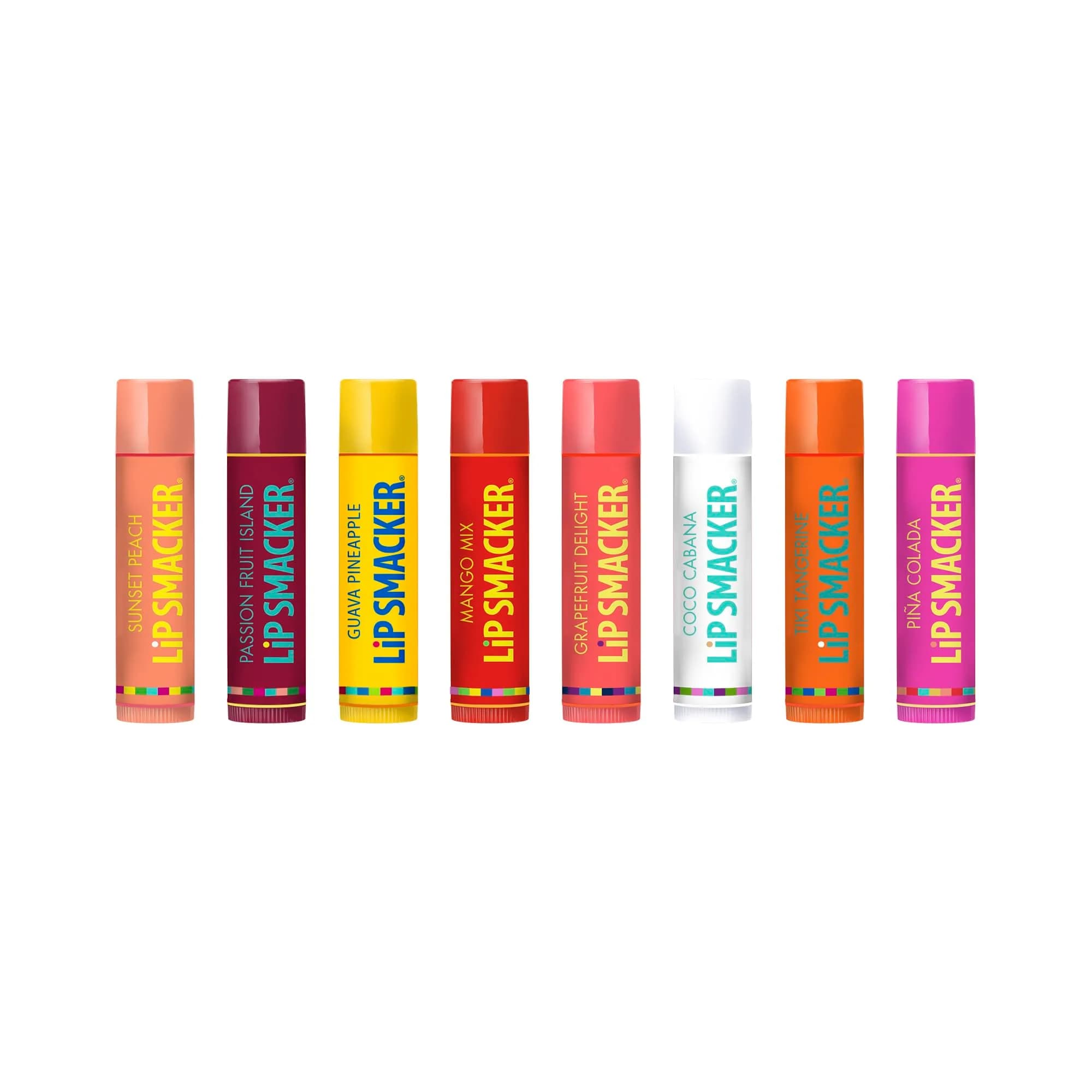 Lip Smacker Disney Princess Flavored Lip Balm Party Pack 8 Count | Moisturizing, Smoothing, Soft Shine - view 2