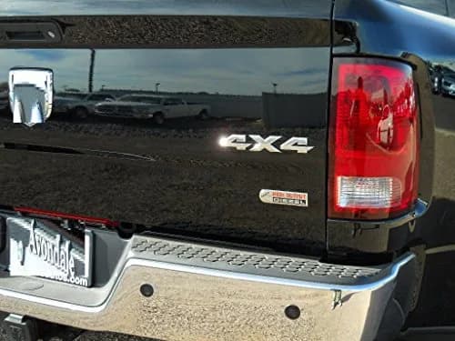 Yoaoo 4x4 Emblem Chrome 8.5" x 1.5" | OEM 2007-2018 Truck Badge thumbnail 3