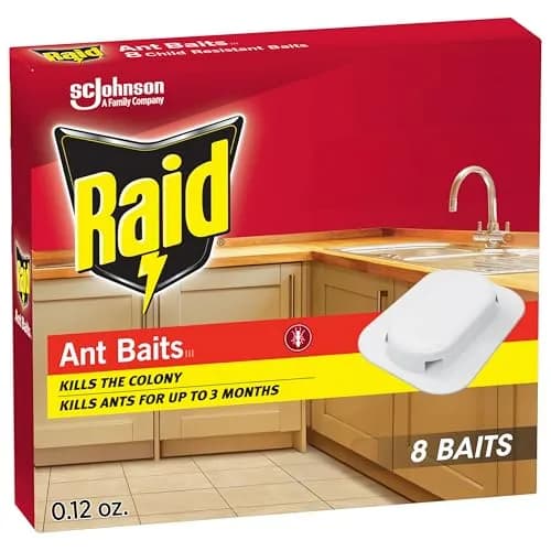 Raid Ant Killer Baits, Child Resistant, 8 Count | Kills Ants Where They Hide thumbnail 1