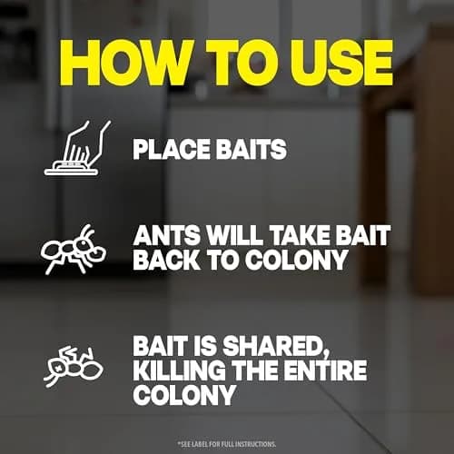 Raid Ant Killer Baits, Child Resistant, 8 Count | Kills Ants Where They Hide thumbnail 7