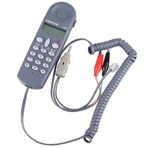 Cruiser C019 Telephone Line Network Cable Tester with Connectors and Joiner | Handheld Lineman Tool thumbnail 1
