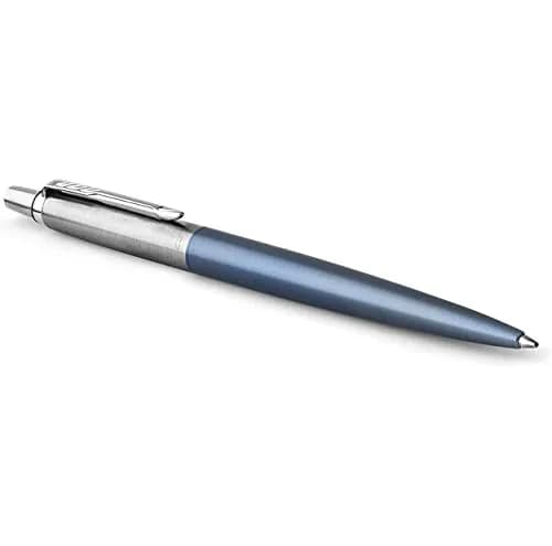 Parker Jotter Ballpoint Pen Waterloo Blue | Smooth, Medium Point, Gift Box thumbnail 3