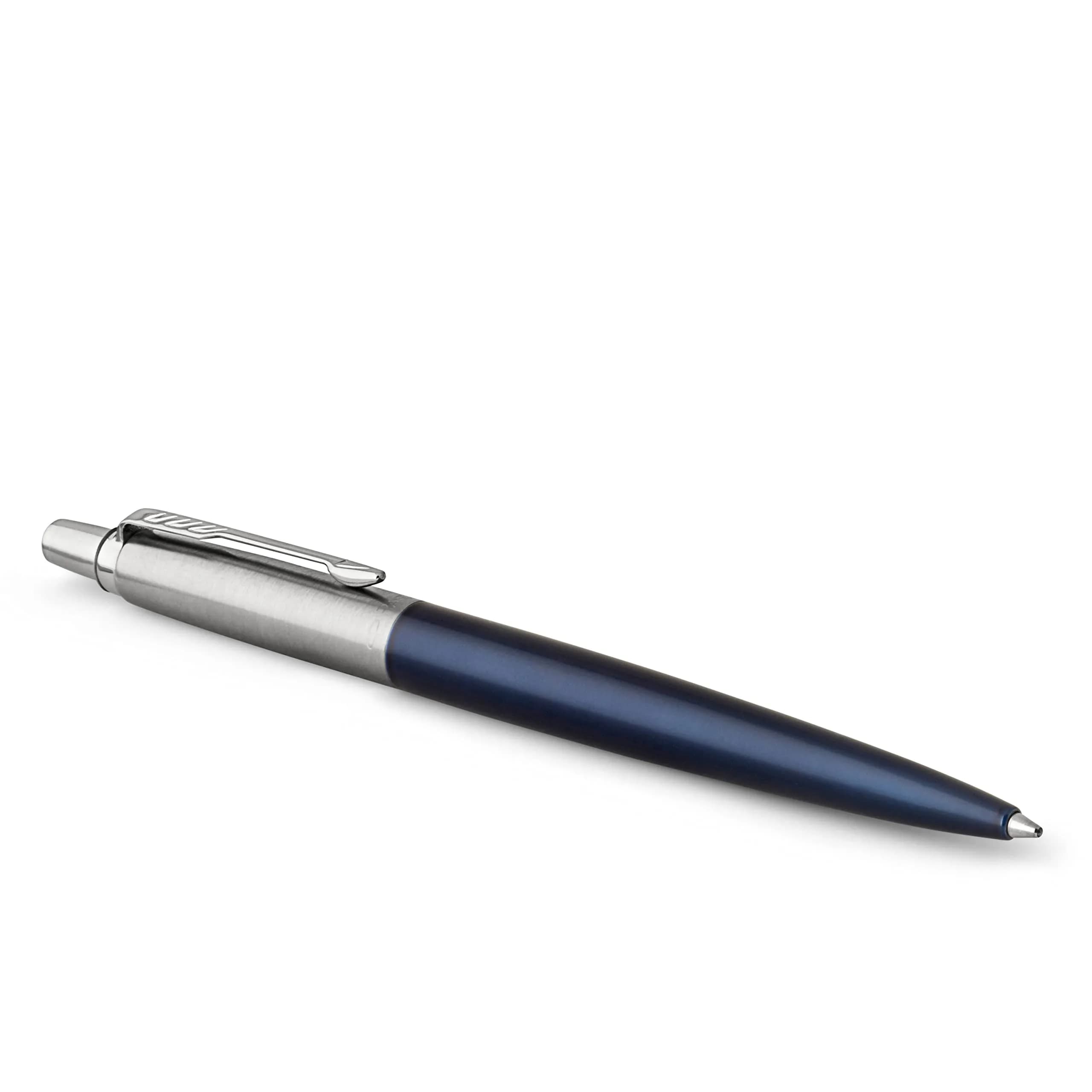Parker Jotter Ballpoint Pen Royal Blue | Medium Point Blue Ink Gift Box (1953186) | Iconic Design — Royal Blue
