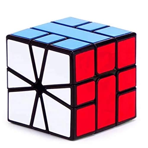CuberSpeed Qiyi Square One Black Speed Cube Puzzle | Educational Brain Teaser for Kids thumbnail 1