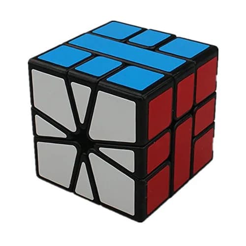 CuberSpeed Qiyi Square One Black Speed Cube Puzzle | Educational Brain Teaser for Kids thumbnail 2