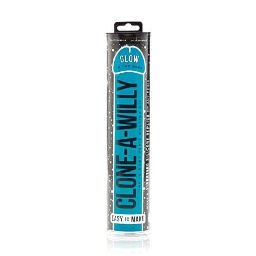 Empire Laboratories Inc. Clone-A-Willy Silicone Penis Casting Kit for Unisex | Glow in the Dark Blue thumbnail 2