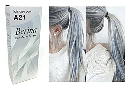 Berina Hair Color Cream Purple Violet # A6 | Permanent Hair Dye for Vibrant Purple (60g) thumbnail 1