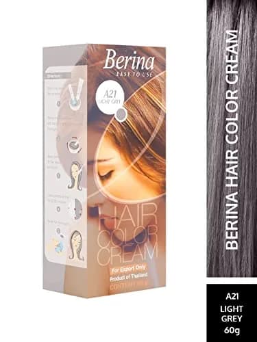 Berina Hair Color Cream Purple Violet # A6 | Permanent Hair Dye for Vibrant Purple (60g) thumbnail 6