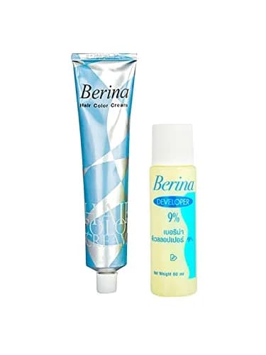 Berina Hair Color Cream Purple Violet # A6 | Permanent Hair Dye for Vibrant Purple (60g) thumbnail 3