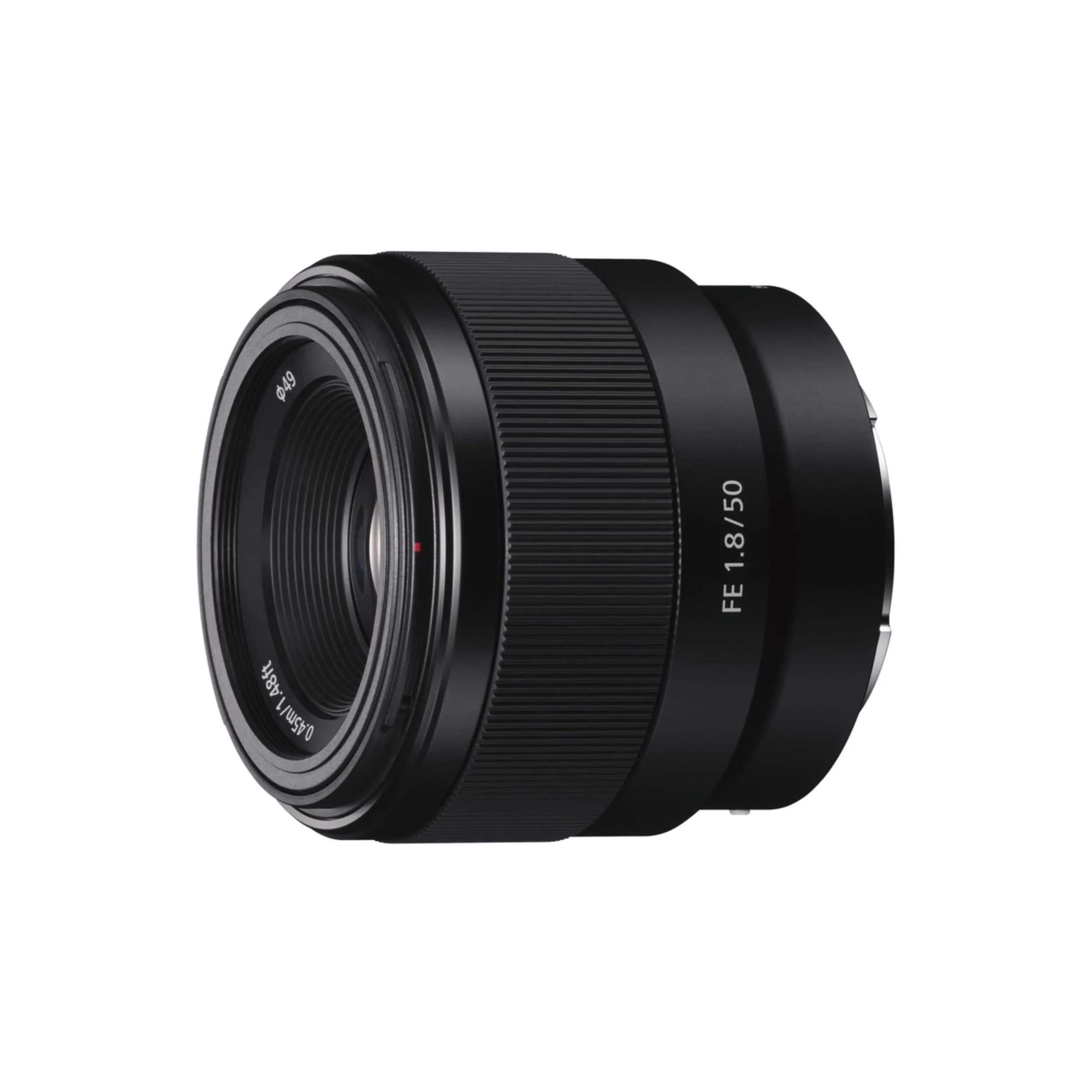 Sony FE 50mm F1.8 Standard Lens (SEL50F18F) Black | Sharp Portraits with Beautiful Bokeh — Lens Only