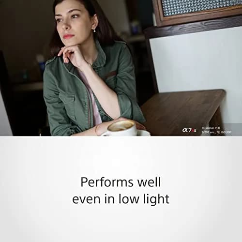 Sony FE 50mm F1.8 Standard Lens (SEL50F18F) Black | Sharp Portraits with Beautiful Bokeh thumbnail 6