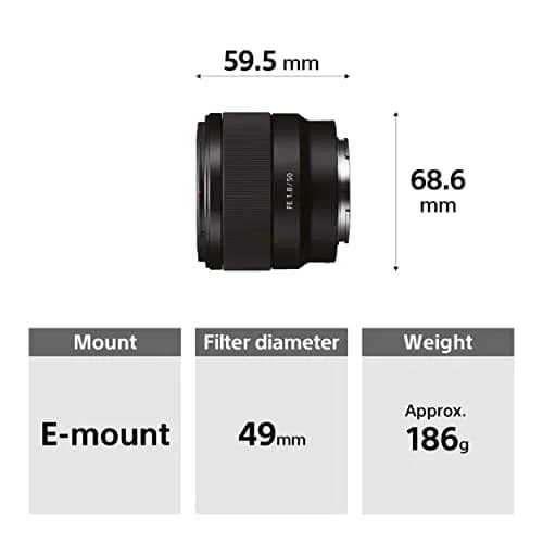 Sony FE 50mm F1.8 Standard Lens (SEL50F18F) Black | Sharp Portraits with Beautiful Bokeh thumbnail 7