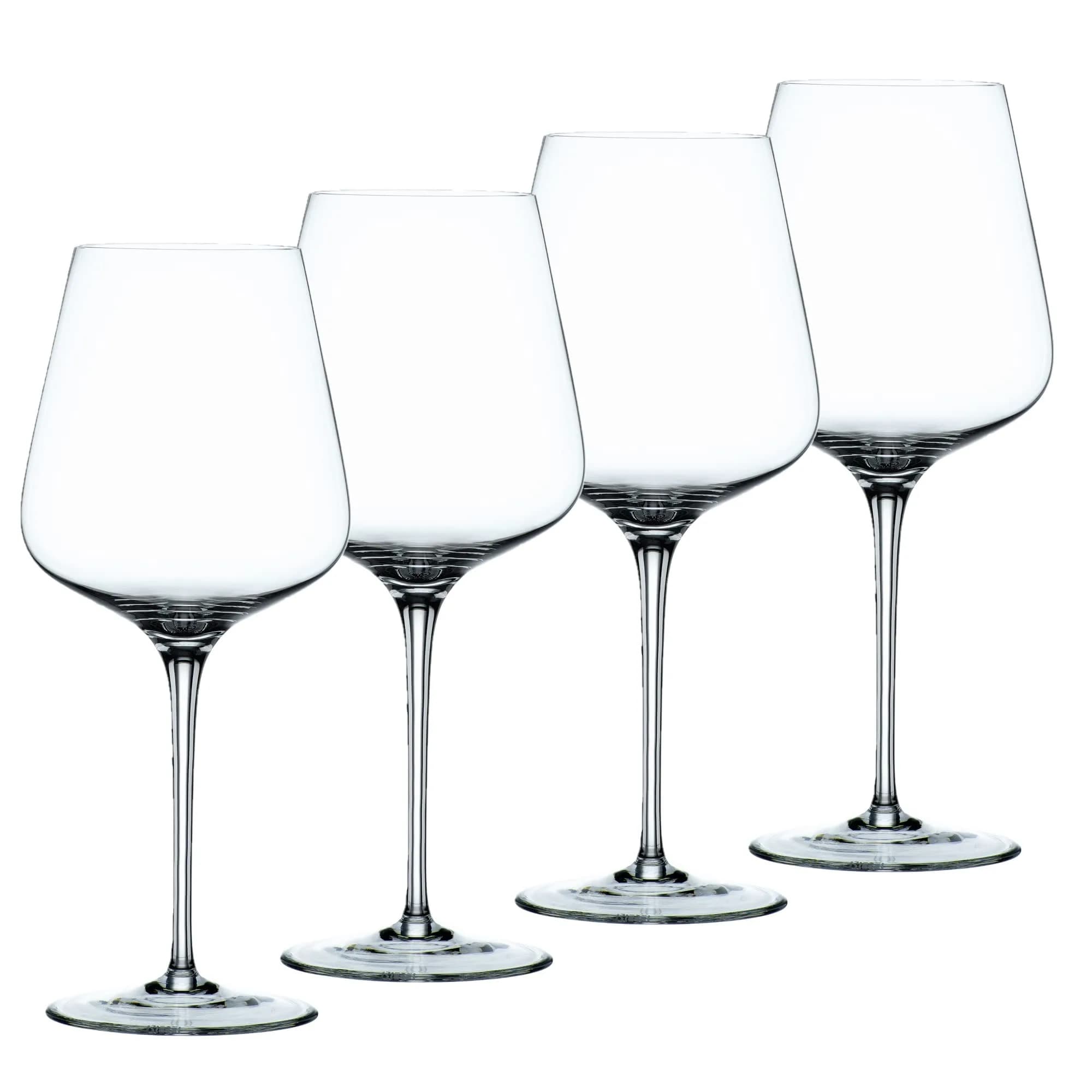Nachtmann ViNova Collection Red Wine Magnum Glass, Set of 4, 23-Oz | Elegant Bordeaux Glass for Wine Enthusiasts — Red Wine Magnum