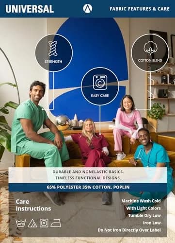 ADAR Medical Uniforms Women's Lab Coat Belted 33" White 3X | Professional Medical Wear thumbnail 8