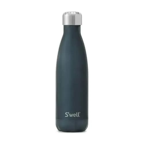 S'well Stainless Steel Water Bottle 17 oz Blue Suede | Keeps Drinks Cold 36h & Hot 18h, Triple-Layer Vacuum Insulation, Travel & Commuting thumbnail 1