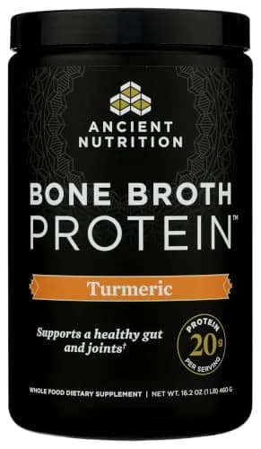 Ancient Nutrition Bone Broth Protein Powder, Savory Turmeric | Supports Joint & Gut Health thumbnail 4