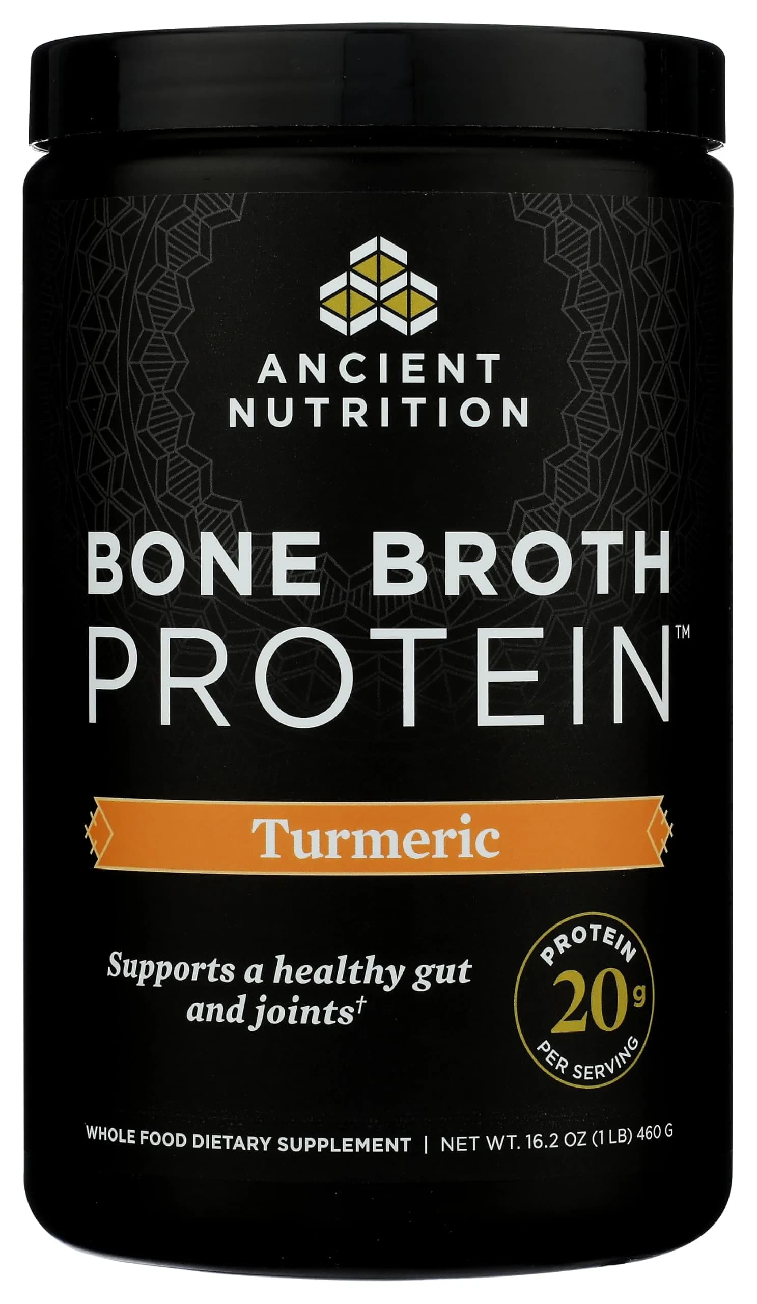 Ancient Nutrition Turmeric Bone Broth Protein Powder | 20 Servings | Gluten-Free - view 4