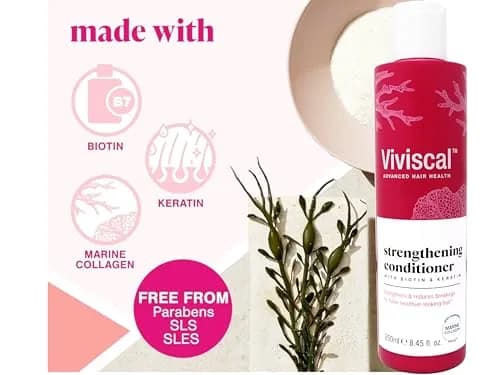 Viviscal Gorgeous Growth Densifying Shampoo and Strengthening Conditioner Set 250ml (8.45 Fl Oz Each) | Promotes Fuller, Healthier-Looking Hair thumbnail 5