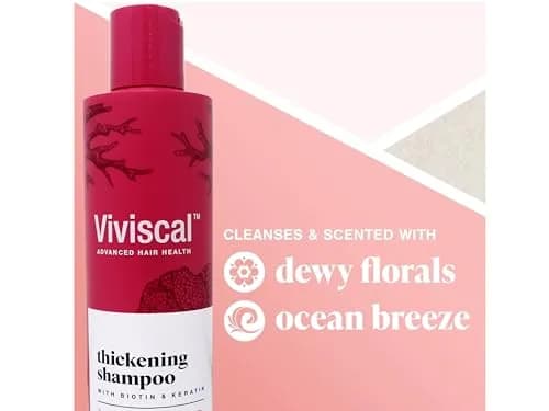 Viviscal Gorgeous Growth Densifying Shampoo and Strengthening Conditioner Set 250ml (8.45 Fl Oz Each) | Promotes Fuller, Healthier-Looking Hair thumbnail 3