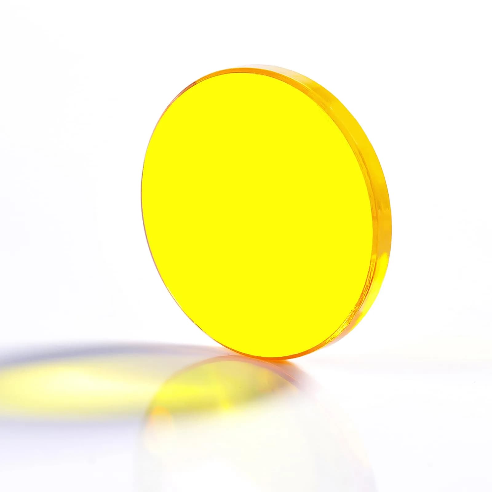 CNCOLETECH 20mm CO2 Laser Lens FL: 2" / 50.8mm | Focus Focal Lens for CO2 Laser Engraving & Cutting — Dia: 18mm FL:4"/101.6mm