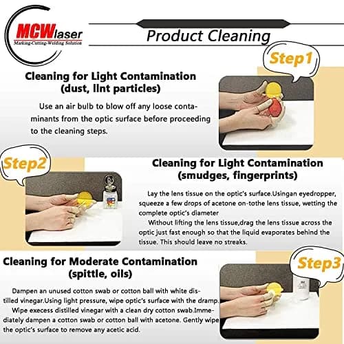 CNCOLETECH 20mm CO2 Laser Lens FL: 2" / 50.8mm | Focus Focal Lens for CO2 Laser Engraving & Cutting thumbnail 6