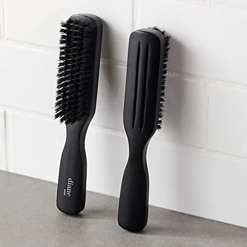 Diane 100% Soft Boar Bristle Styling Brush | Gentle on Sensitive Scalps, Creates Shine thumbnail 6