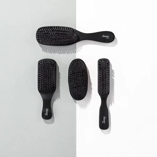 Diane 100% Soft Boar Bristle Styling Brush | Gentle on Sensitive Scalps, Creates Shine thumbnail 3