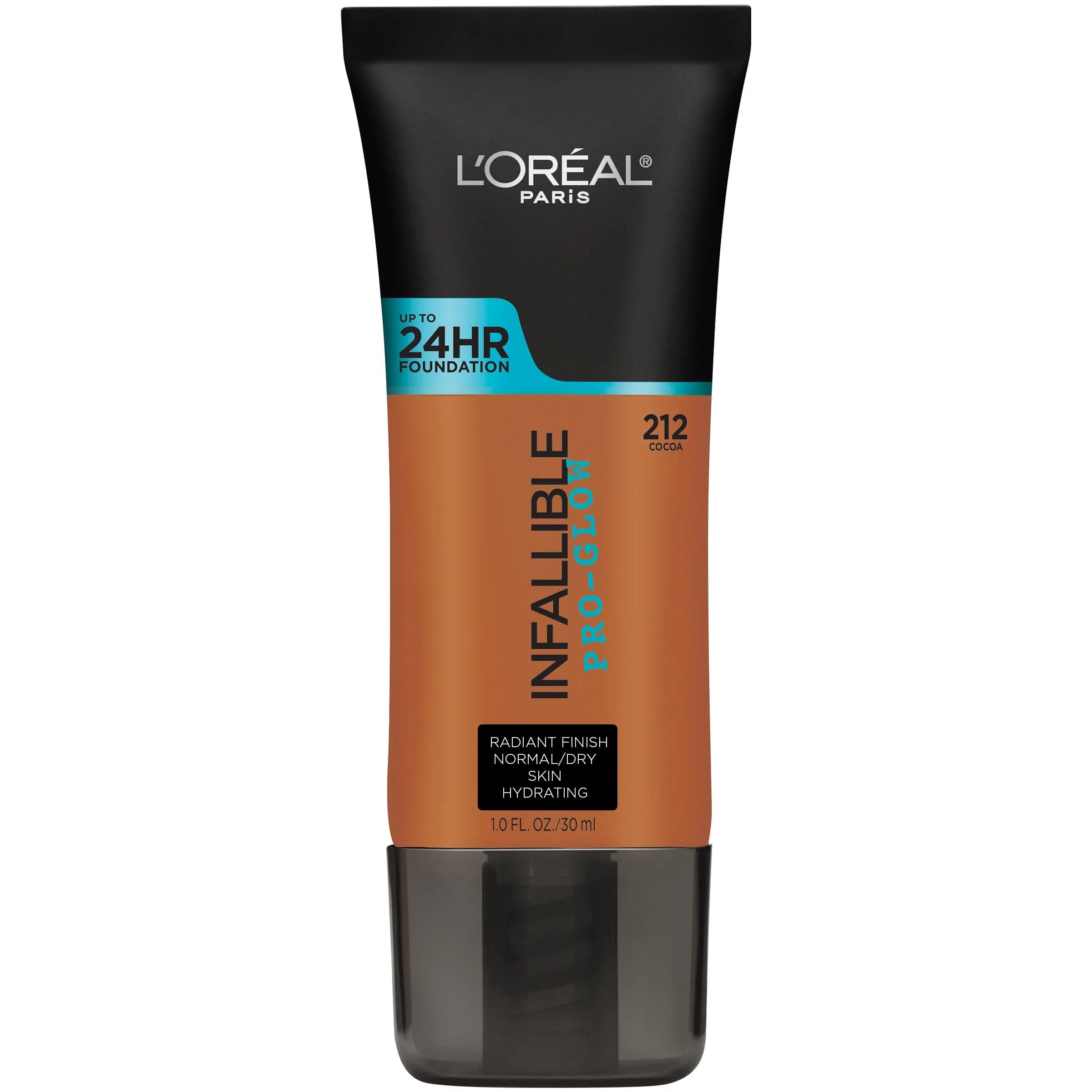 L'Oreal Paris Infallible Pro-Glow Foundation - Cocoa | Hydrating Glow Up to 24HR - main product image