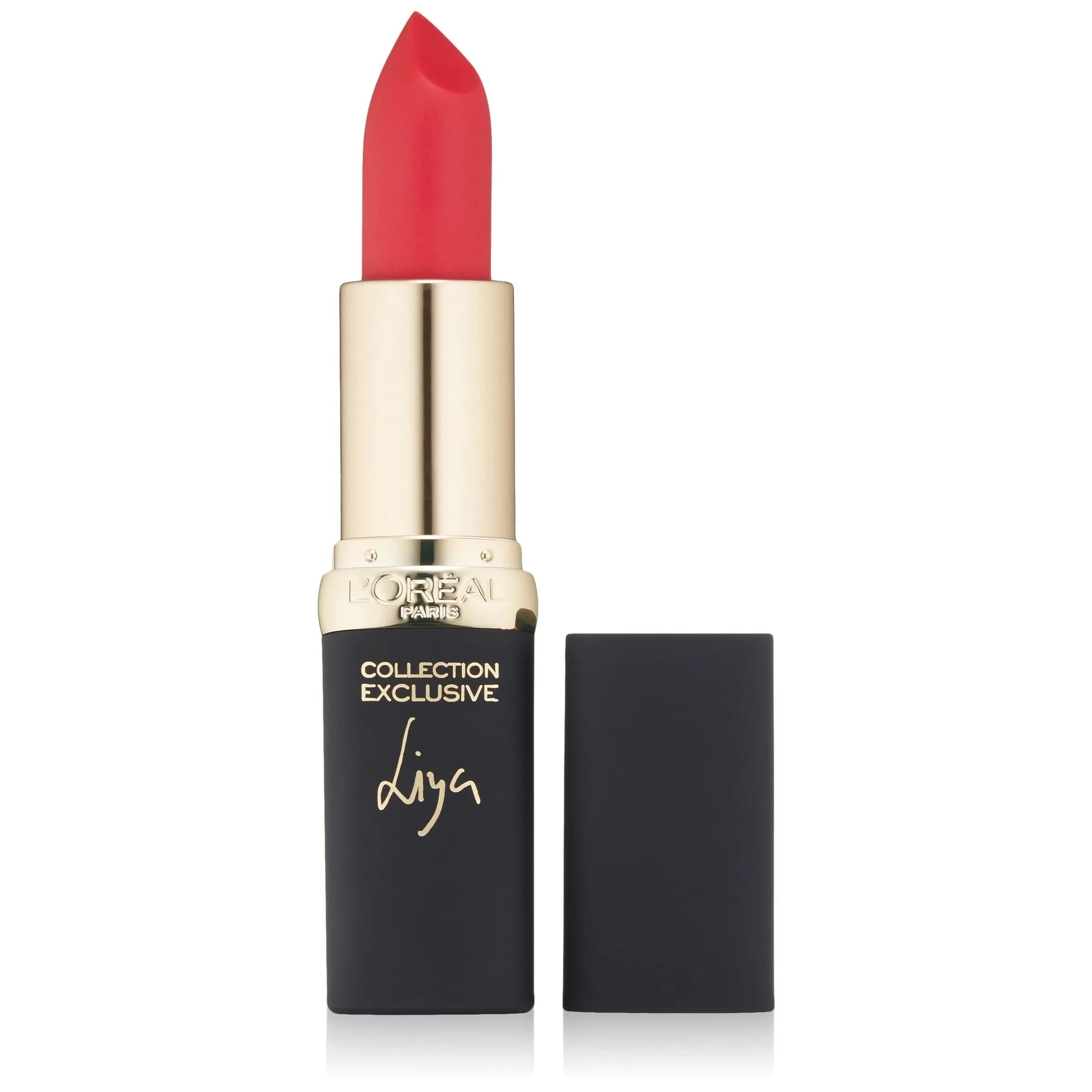 L'Oréal Paris Colour Riche Exclusive Lipstick, Liya's Pink, 0.13 oz (3.68 g) | Custom-Created Sheer Matte Pinks