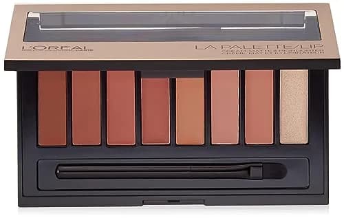 L'Oreal Paris Colour Riche La Palette Lip, Nude | Multi-Finish, 8 Shades, Matte & Cream thumbnail 3