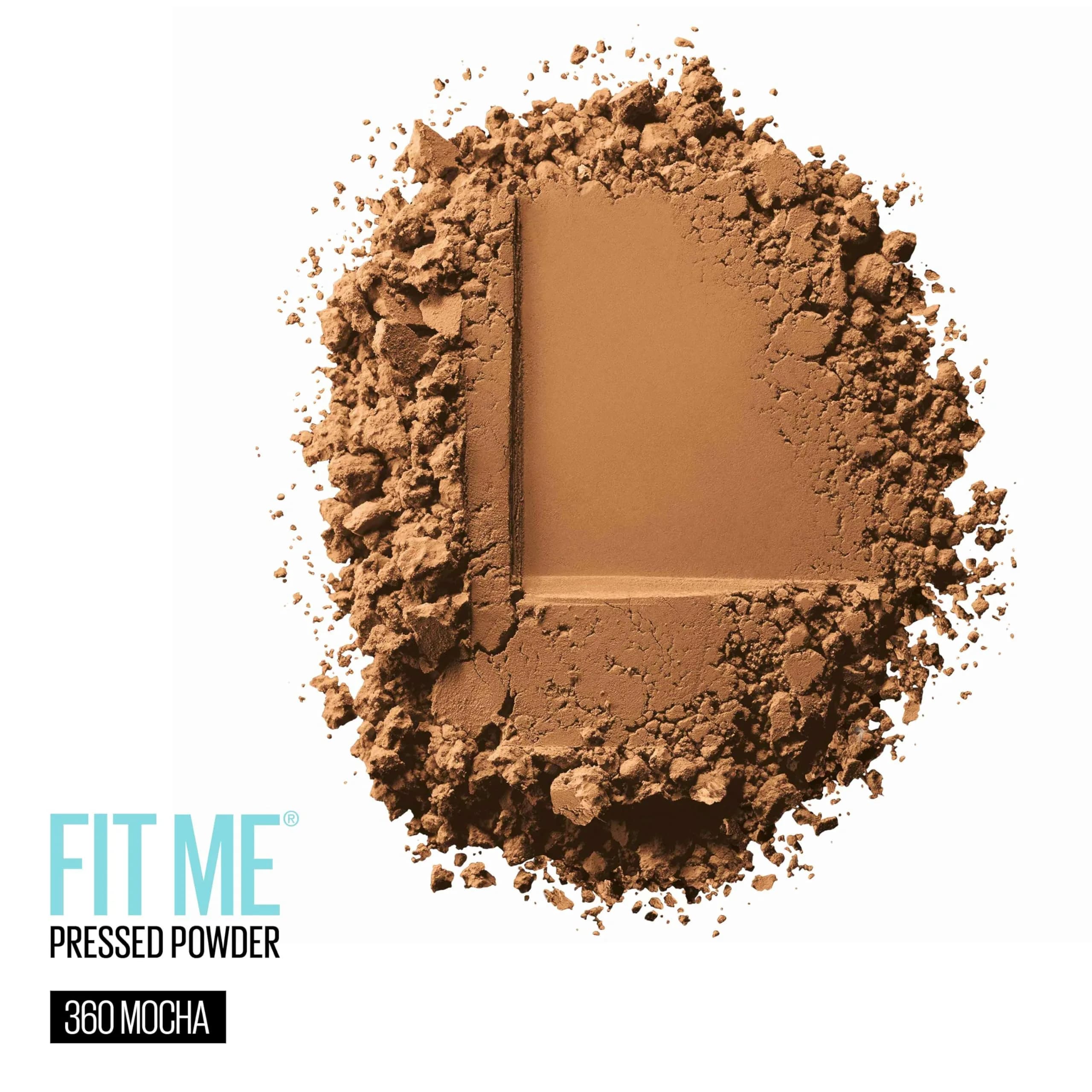 Maybelline Fit Me Matte + Poreless Pressed Powder, Mocha, 8.23 g (0.29 Oz) | Oily Skin Shine Control - view 2
