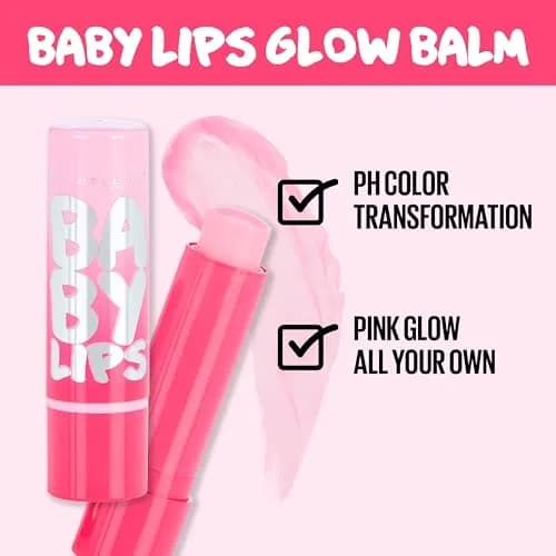 Maybelline Baby Lips Glow Lip Balm My Pink 0.13 oz (3.7g) | pH Custom Color thumbnail 2