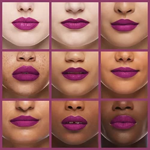 Maybelline Color Sensational Creamy Matte Lipstick, Berry Bossy, 4.25g (0.15 oz) | Hypercolor Pigments for Intense Matte Color thumbnail 3