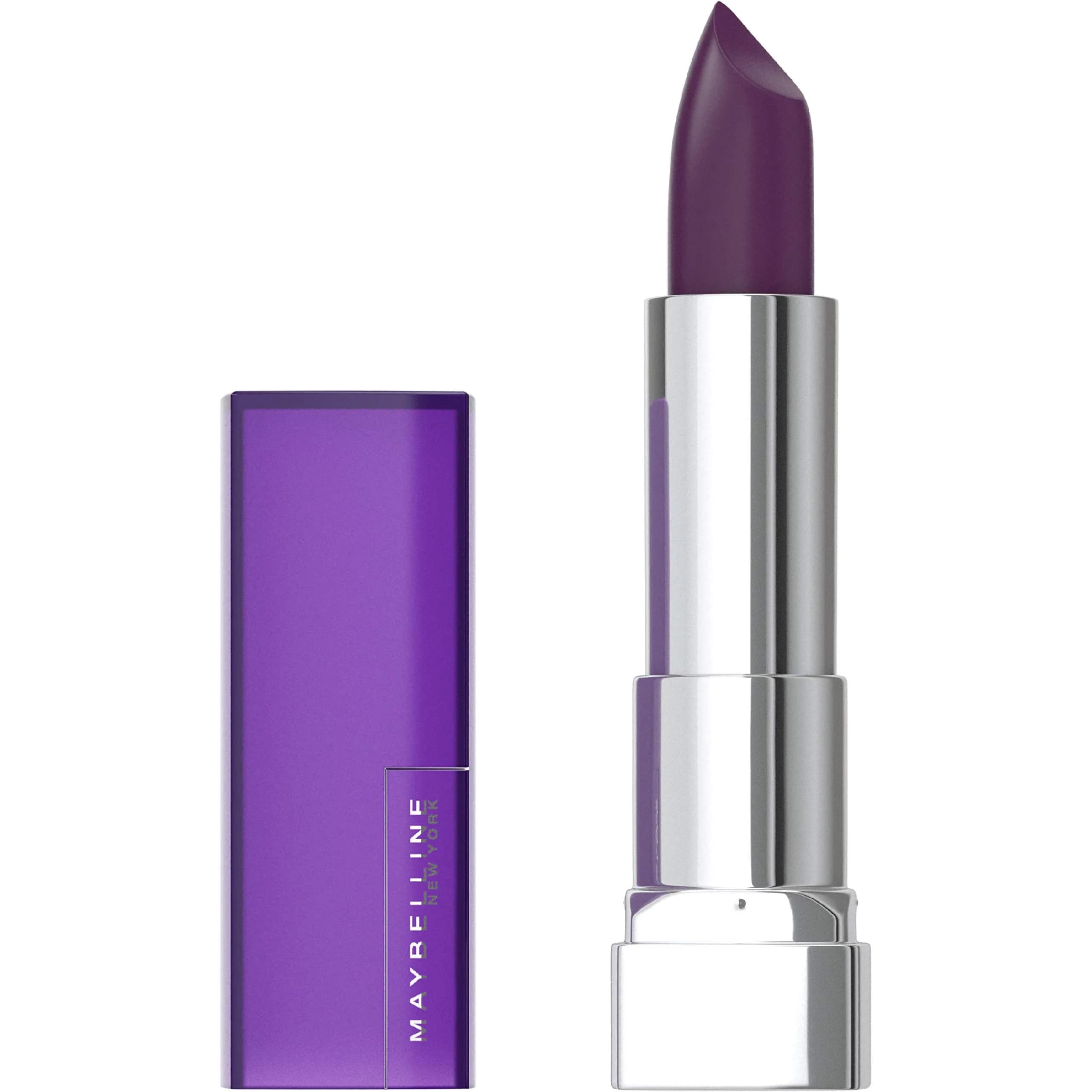 Maybelline Lipstick, Matte Finish, Hydrating, 0.15 oz | Bold, Natural & Nude Shades