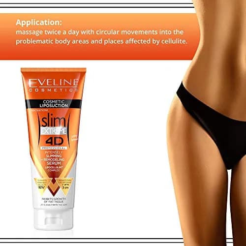 Eveline Slim Extreme 4D Body Serum 250ml (8.80 Fl Oz) | Firms & Lifts Skin thumbnail 7
