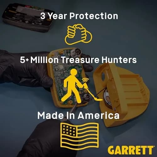 Garrett ACE 200 Metal Detector for Adults & Kids | Waterproof Coil, USA Made thumbnail 6