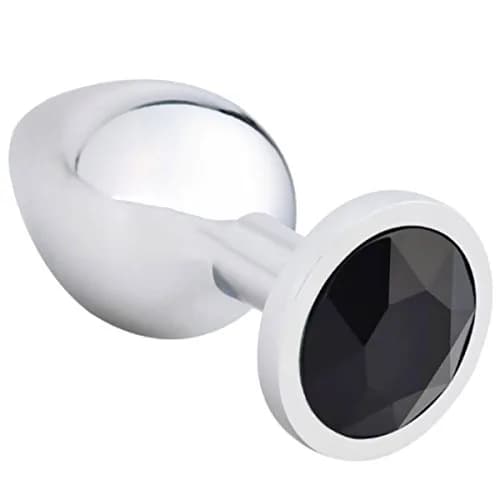 Akstore 3 Pcs Luxury Jewelry Design Fetish Anal Butt Plug Black | Metal, Discreet & Safe for Beginners thumbnail 4