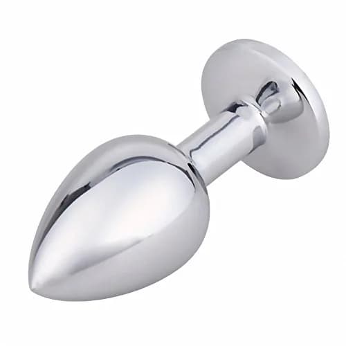 Akstore Pink 3 pcs Anal Fetish Butt Plug | Chrome-Plated Steel, Discreet & Comfortable (70-120c) thumbnail 5
