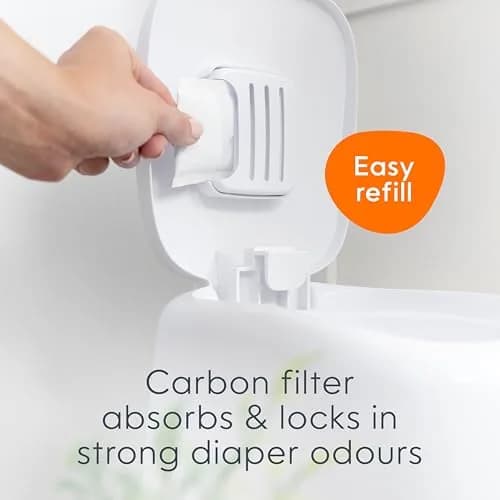 Diaper Genie Carbon Filters 4-Pack | Odour Control for Diaper Pails thumbnail 3